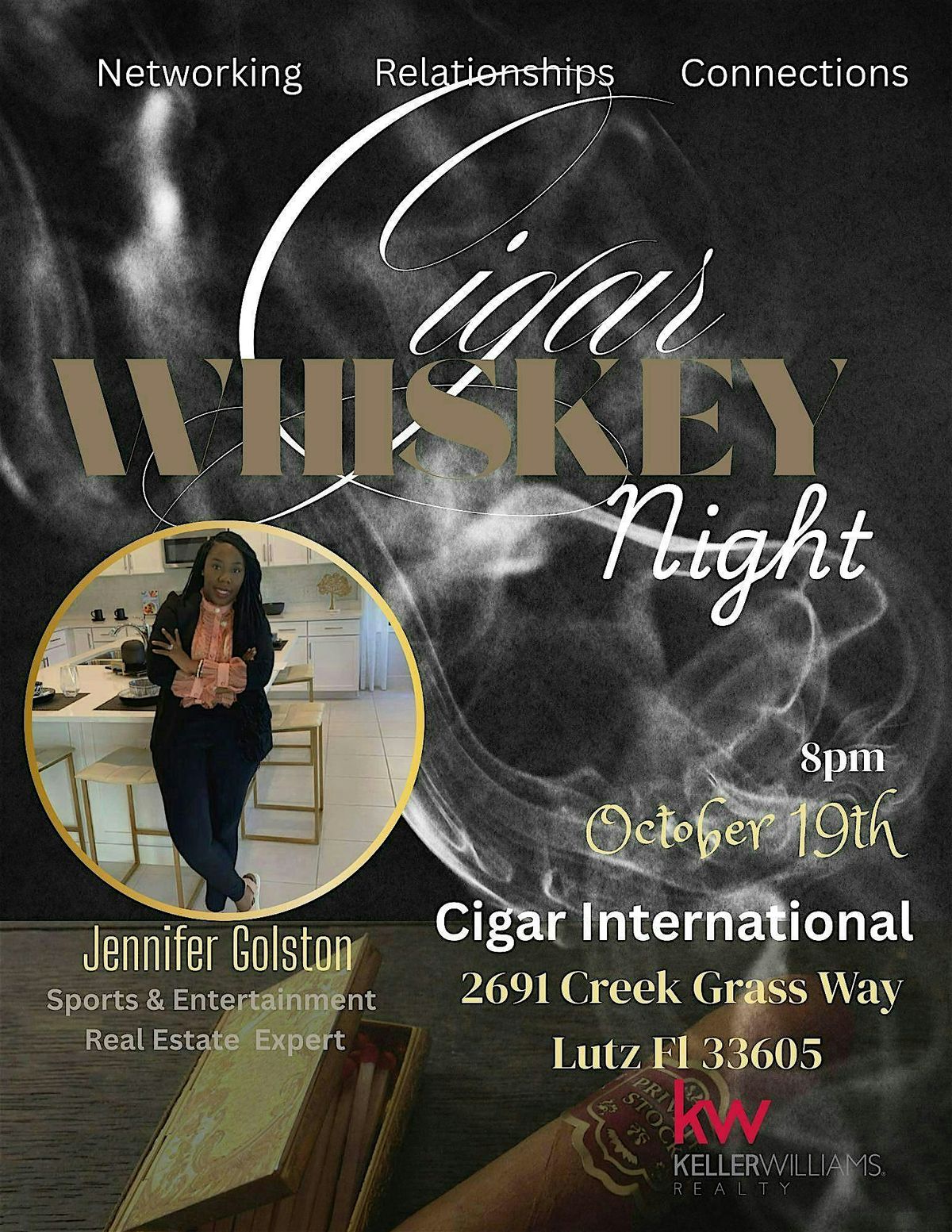 Cigars & Whiskey Mixer, 19 October | Event in Lutz | AllEvents