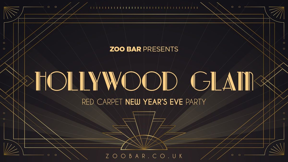 🥂 Hollywood Glam | Red Carpet NYE Party | Zoo Bar , 31 December | Event in London | AllEvents