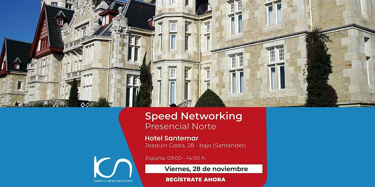 Speed Networking Presencial Norte - 28 de noviembre | Event in Santander | AllEvents
