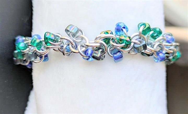 Shaggy Loops: Beaded Chainmaille Bracelet, 11 October | Event in Alexandria | AllEvents