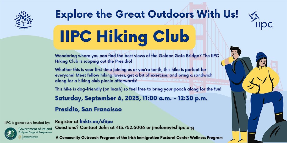 IIPC Hiking Club - Saturday, September 6, 2025, 6 September | AllEvents