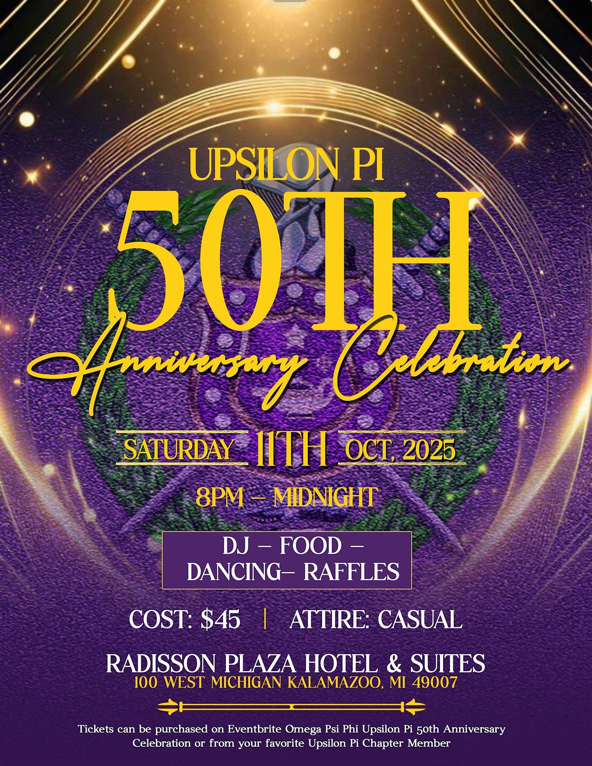 Upsilon Pi Chapter 50th Anniversary Celebration, 11 October | Event in Kalamazoo | AllEvents
