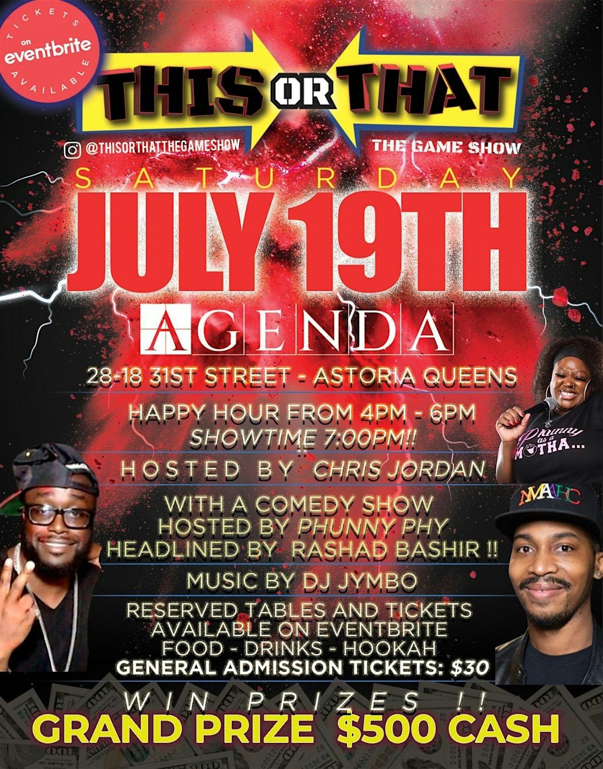 This Or That The Game Show ,  July 19th, 19 July | Event in Queen | AllEvents