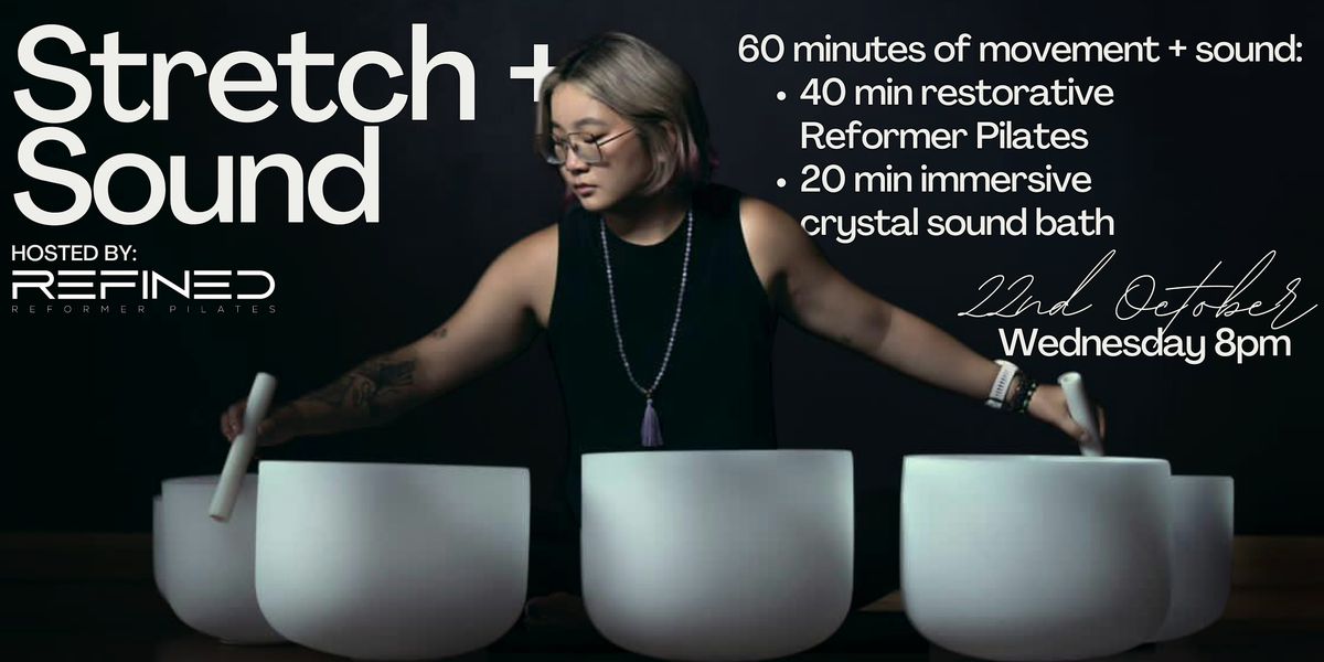 REFINED Reformer Restorative Pilates  + Sound Bath: Evening Unwind, 22 October | Event in Toronto | AllEvents