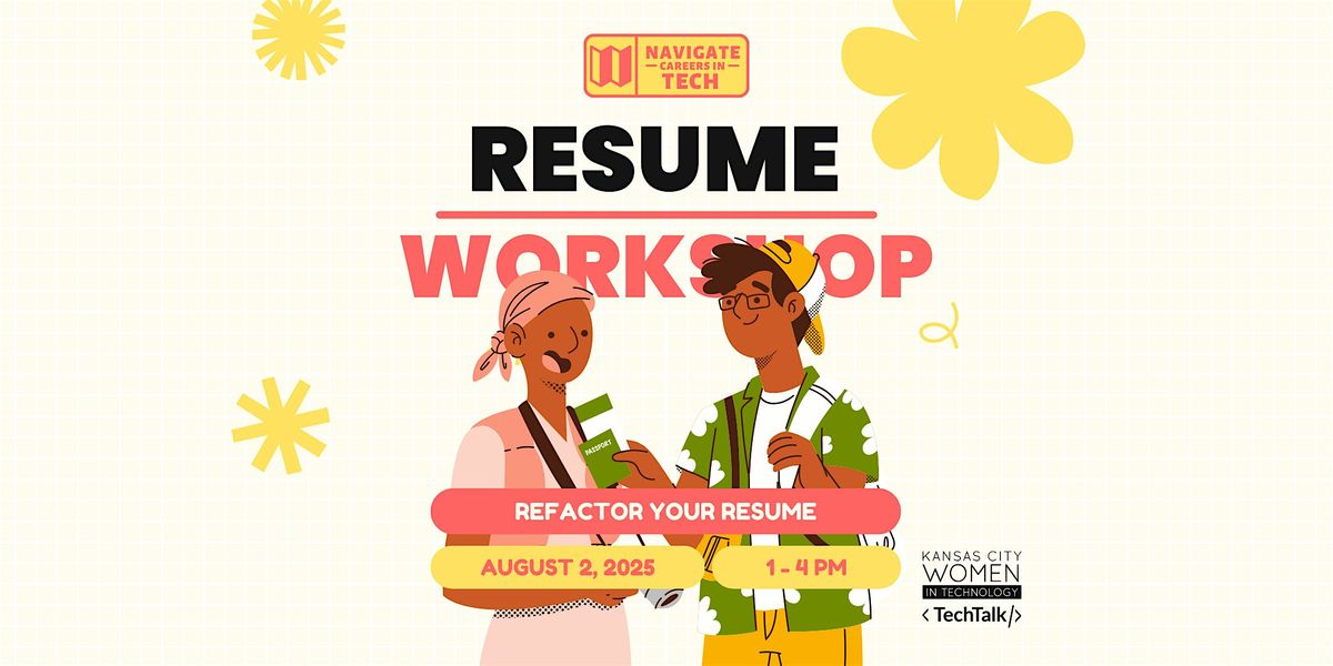 Navigate Careers in Tech: Resume Workshop, 2 August | Event in Overland Park | AllEvents