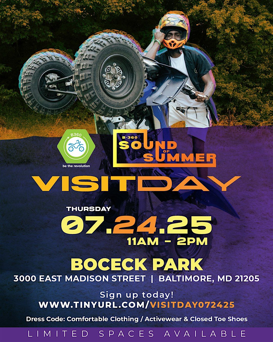 B-360 Sound of Summer Camp Visit Day 07/24, 24 July | Event in Baltimore | AllEvents