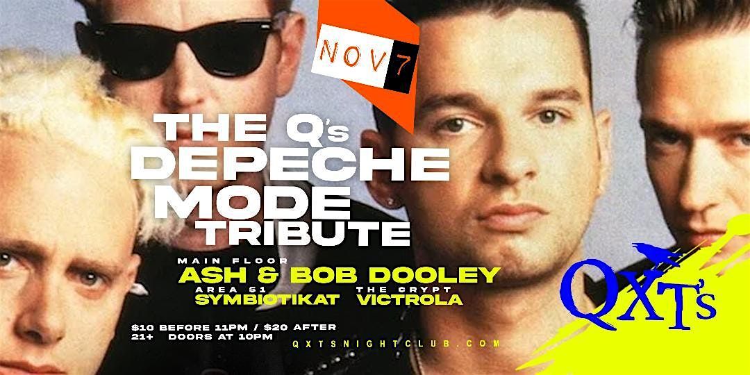 The Q's Depeche Mode Tribute, 7 November | Event in Newark | AllEvents