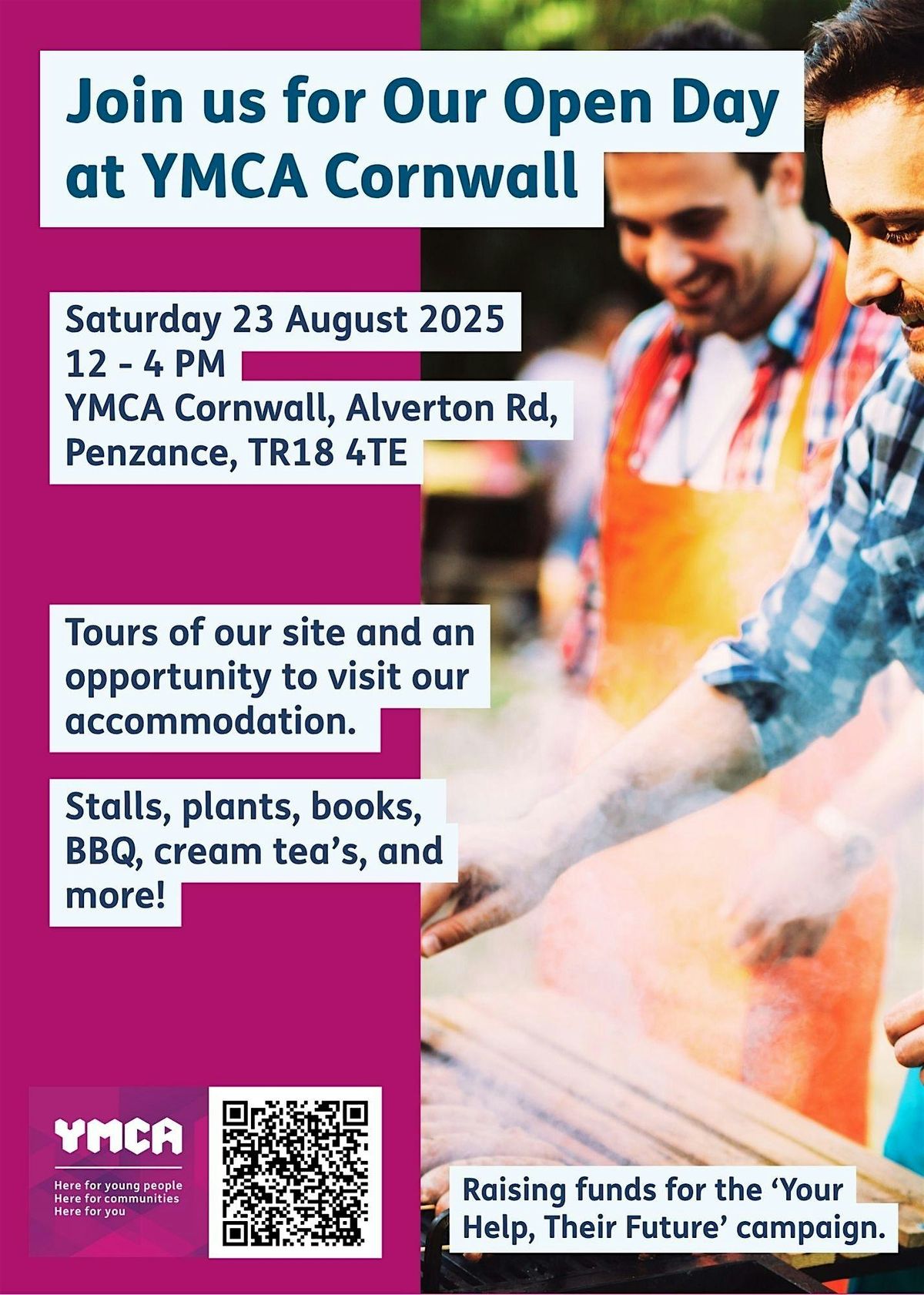 YMCA Cornwall's Open Day, 23 August | Event in Penzance | AllEvents
