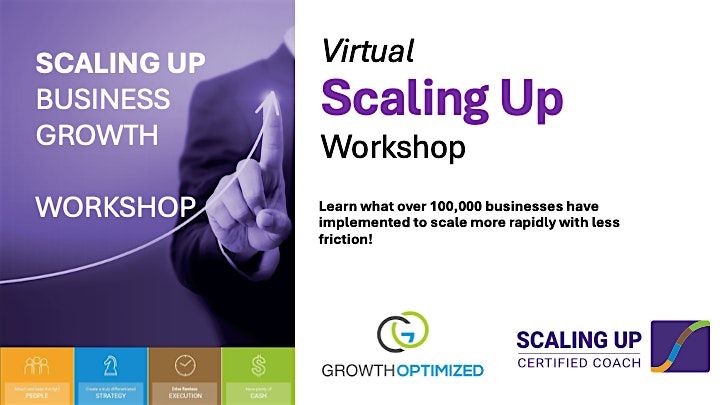 Scaling Up Workshop - Scale Your Business Faster  and With Less Friction, 18 September | Event in Phoenix