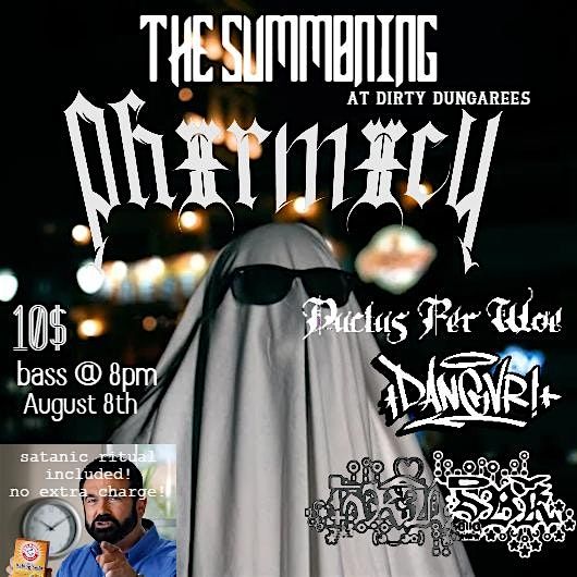 Phxrmacy at Dirty Dungarees, 8 August | Event in Columbus | AllEvents