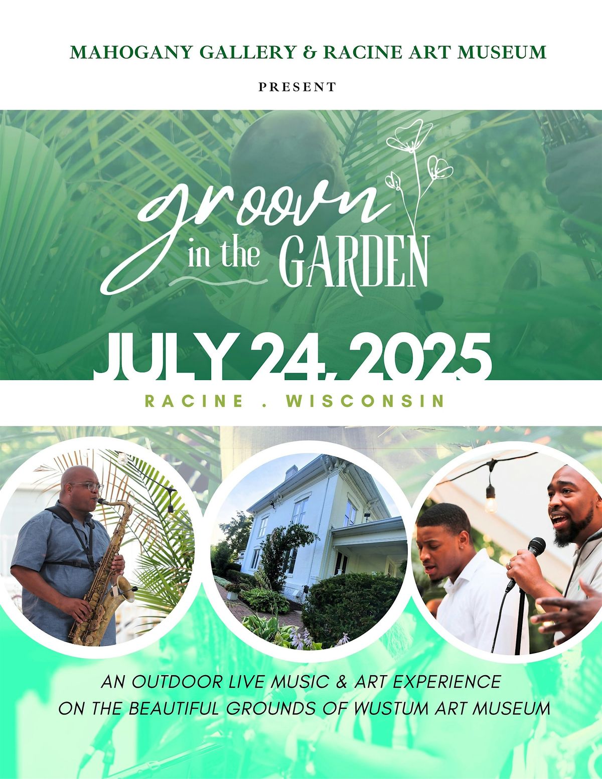 Groov'n In The Garden, 24 July | Event in Racine | AllEvents