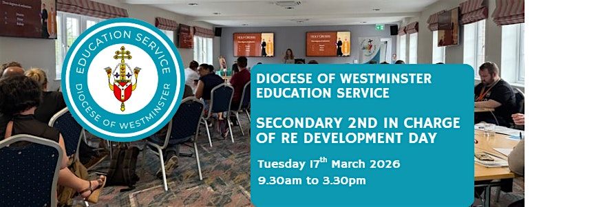 Secondary 2nd In Charge of RE Development Day, 17 March | Event in London | AllEvents