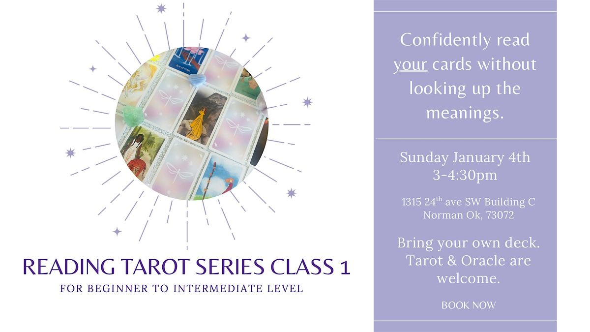 Learn to Read Tarot Series: Class 1, 4 January | Event in Norman | AllEvents