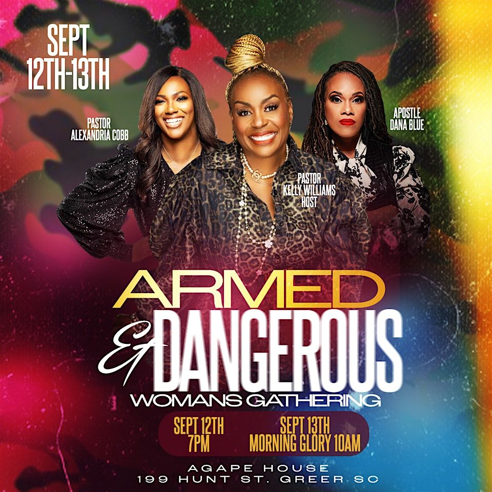 Armed & Dangerous: Women’s Gathering 2025 — The Call of Duty, 12 September | Event in Greer | AllEvents