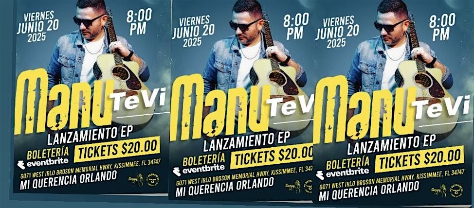 Lanzamiento EP Te Vi, 20 June | Event in Kissimmee | AllEvents