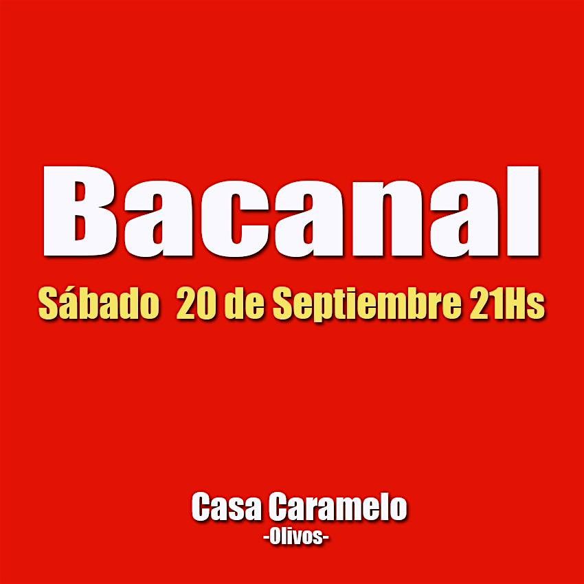 Bacanal, 20 September | Event in Olivos | AllEvents