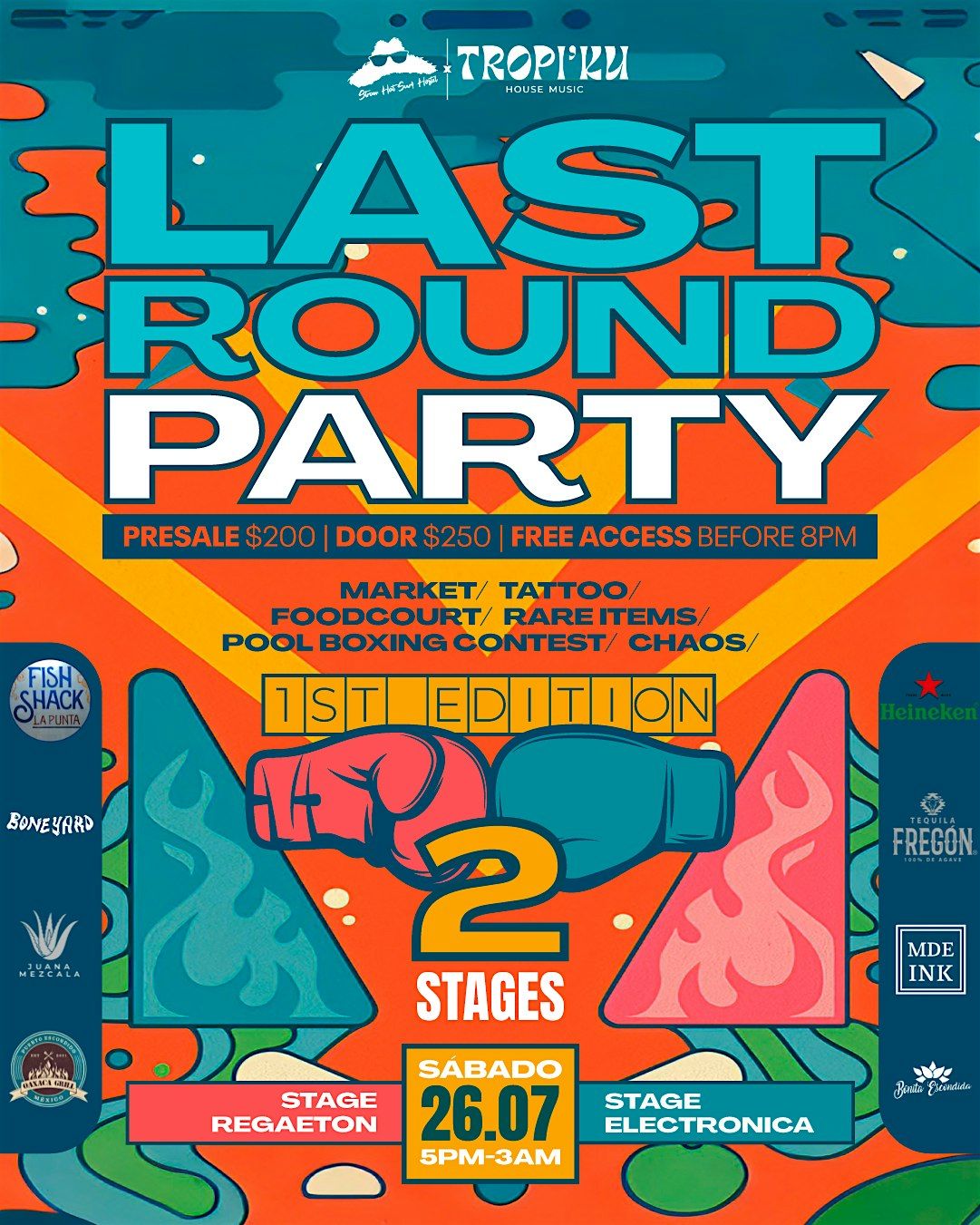 THE LAST ROUND, 26 July | Event in Puerto Escondido | AllEvents