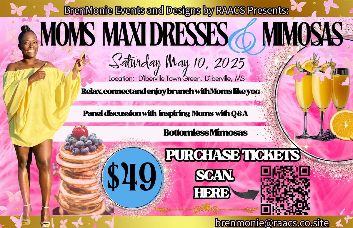 Moms Maxi Dress and Mimosas, D'Iberville Town Green and Visitors Center