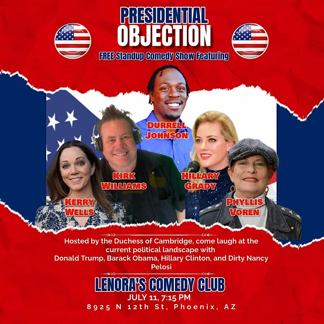 Presidential Objection, 11 July | Event in Phoenix | AllEvents