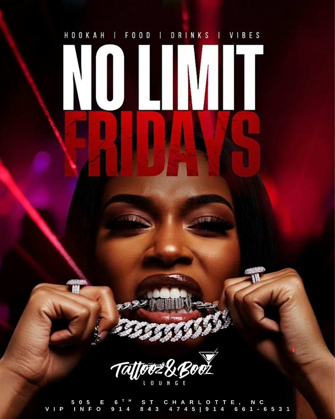 No limit Fridays!, 11 July | Event in Charlotte | AllEvents