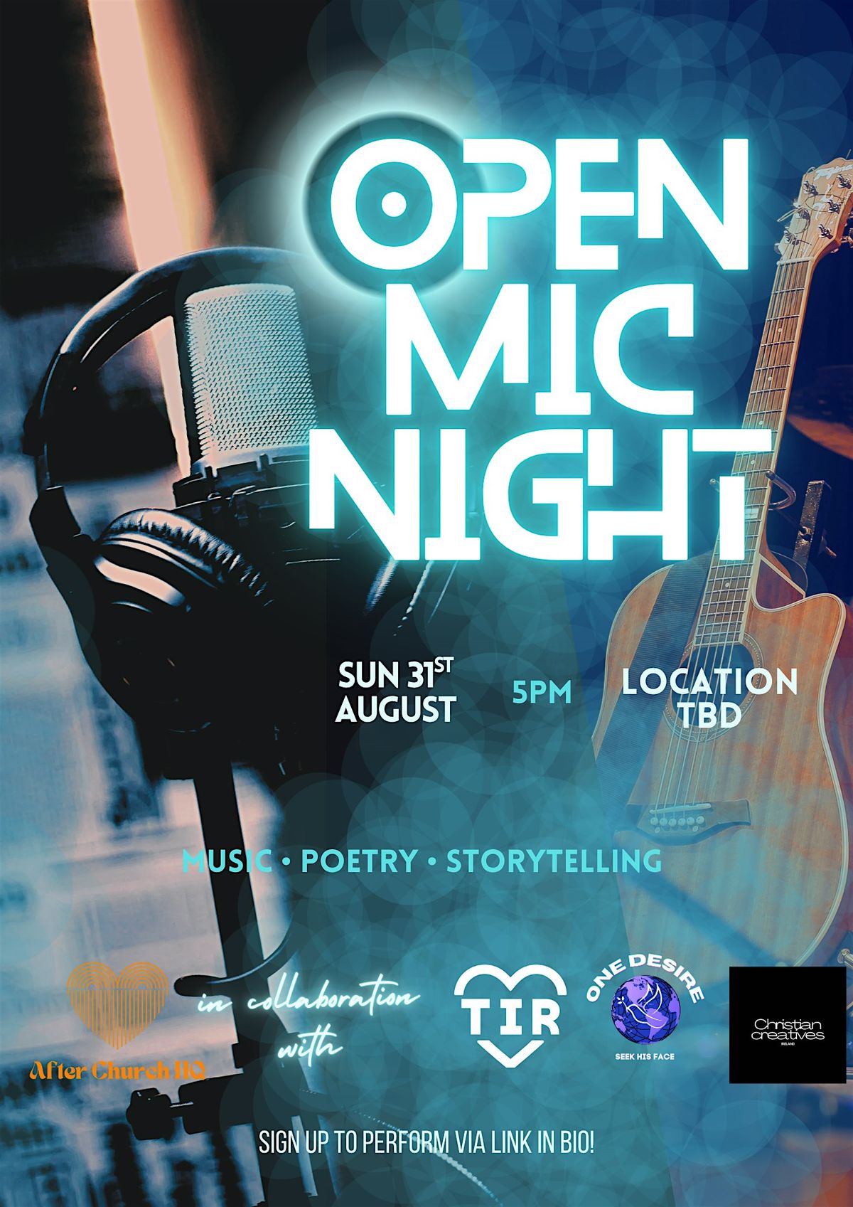 Open Mic Night, 31 August | Event in Dublin | AllEvents