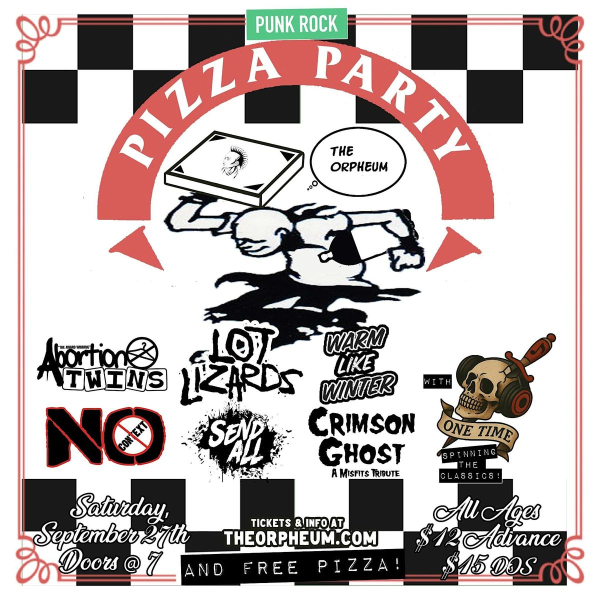 Punk Rock Pizza Party, 27 September | Event in Tampa | AllEvents