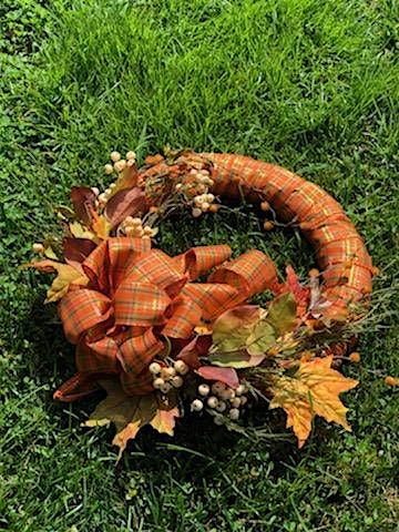Fall Ribbon Wrap Wreath, 7 September | Event in North Wales | AllEvents