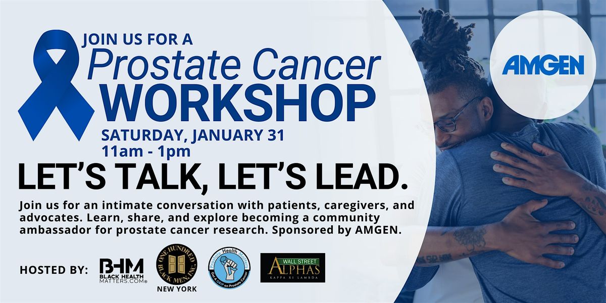 Community Workshop: Prostate Cancer & Clinical Research, 31 January | Event in The Bronx | AllEvents