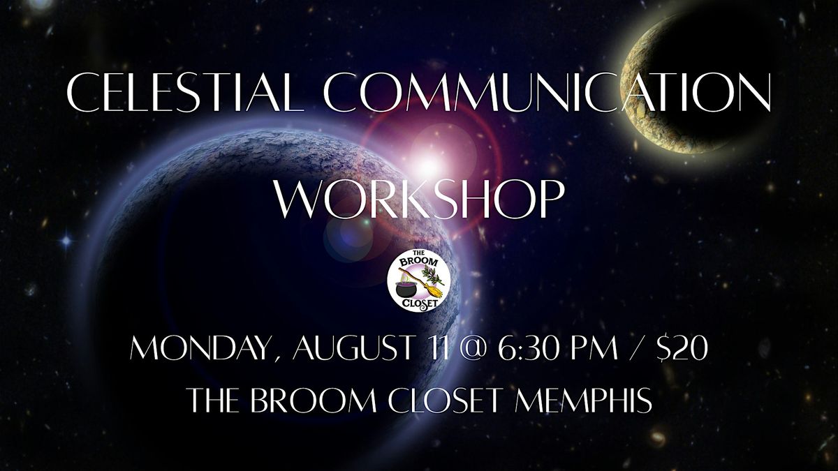 Celestial Communication Workshop, 11 August | Event in Memphis | AllEvents