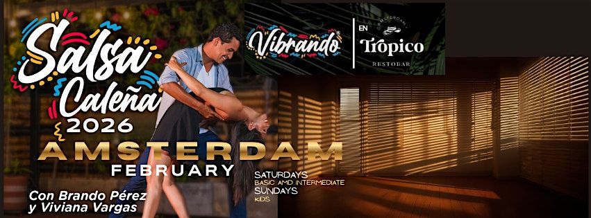 SALSA CALEÑA LESSONS IN AMSTERDAM with BRANDO & VIVIANA, 1 February | Event in Amsterdam | AllEvents
