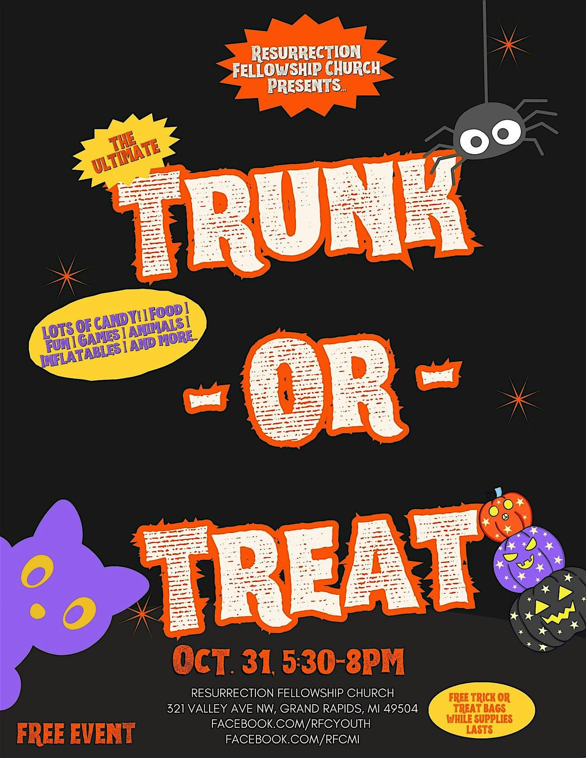 The Ultimate Trunk or Treat 2025, 31 October | Event in Grand Rapids | AllEvents