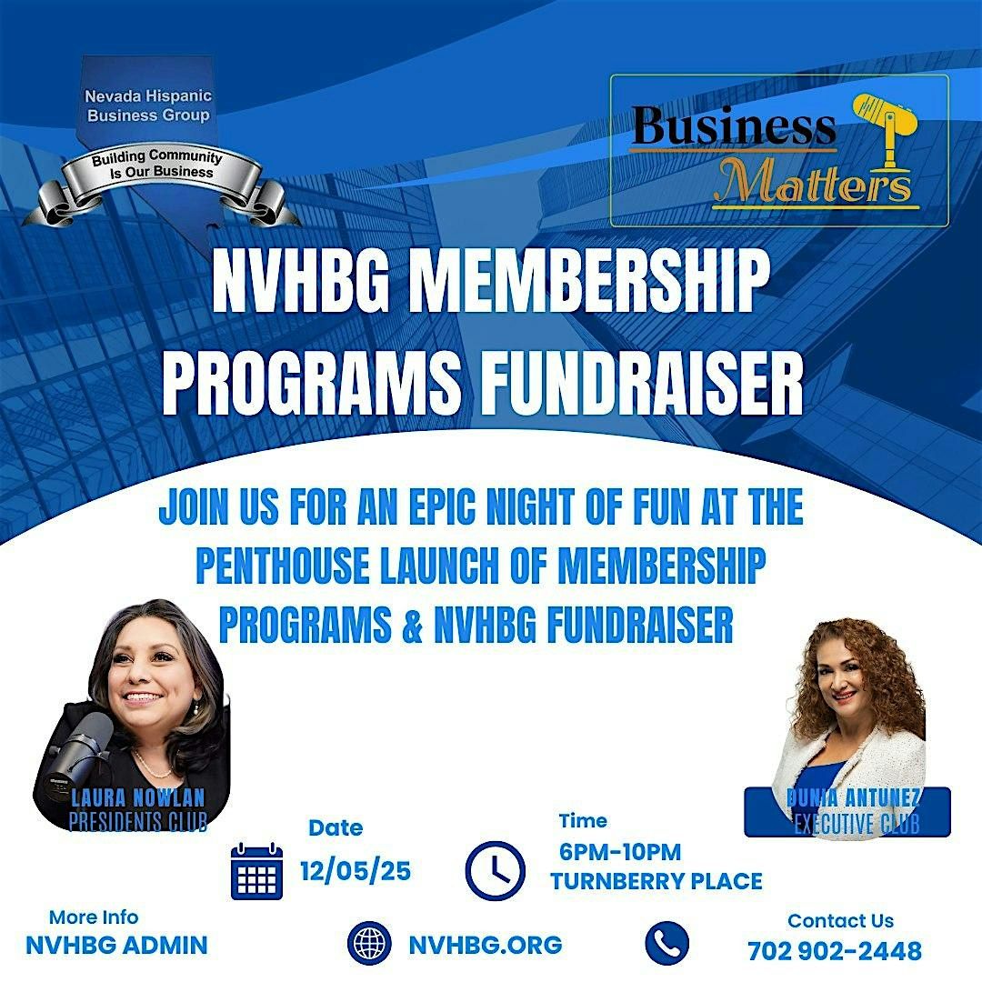 NVHBG Membership  Club Program Launch Fundraiser | Event in Las Vegas | AllEvents