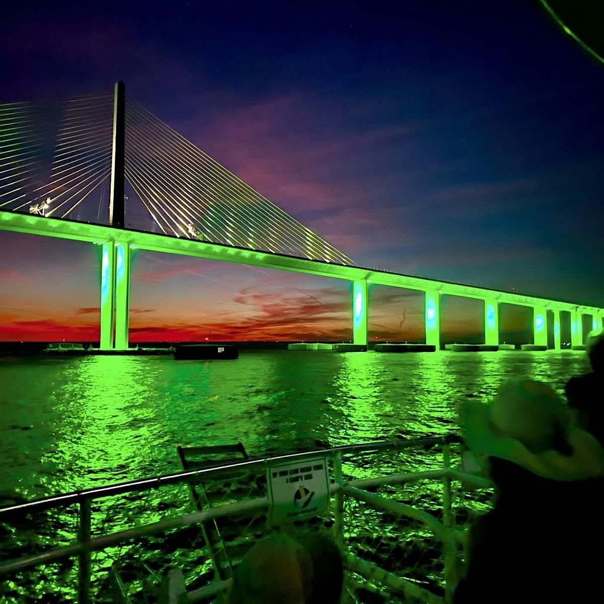 Skyway Bridge Sunset Light Show Cruise (Labor Day Weekend), 30 August | Event in St. Petersburg | AllEvents