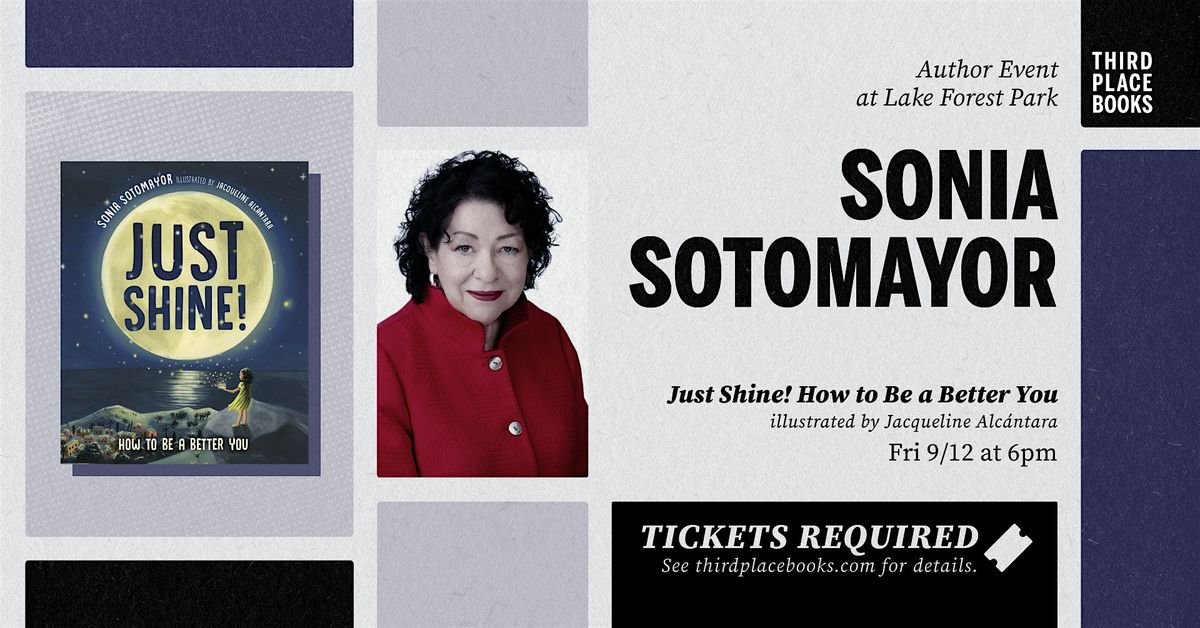 Poster Sonia Sotomayor Author Supreme Court Justice Sonia Sonia