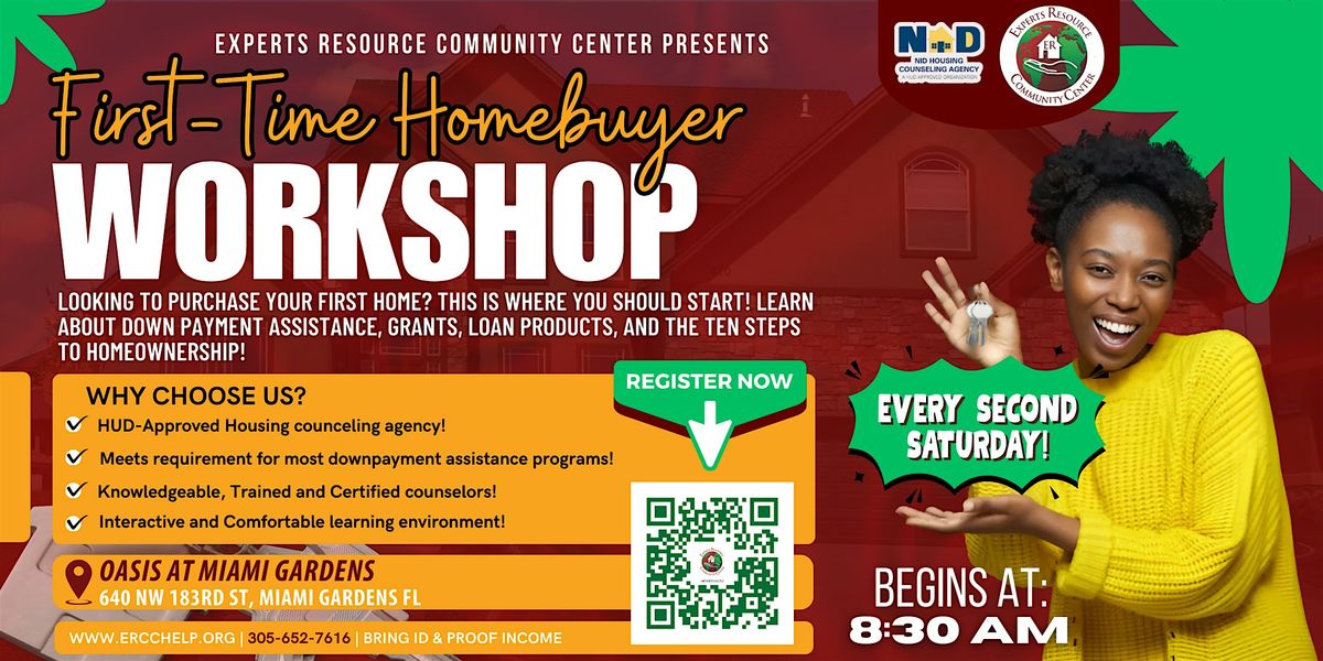 HUD-Certified First time Homebuyer Workshop | Event in Miami Gardens | AllEvents