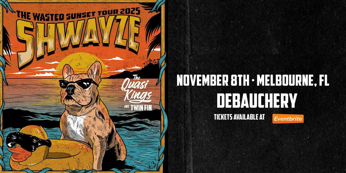 SHWAYZE w/ THE QUASI KINGS & TWIN FIN - MELBOURNE, 8 November | Event in Melbourne | AllEvents