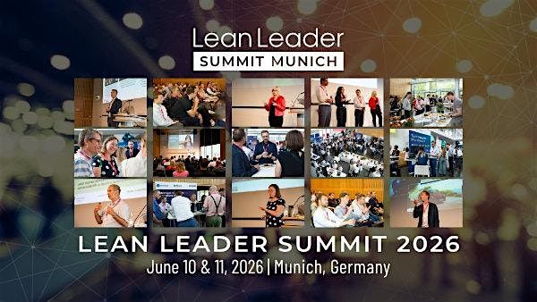 Lean Leader Summit 2026, 10 June | Event in München | AllEvents