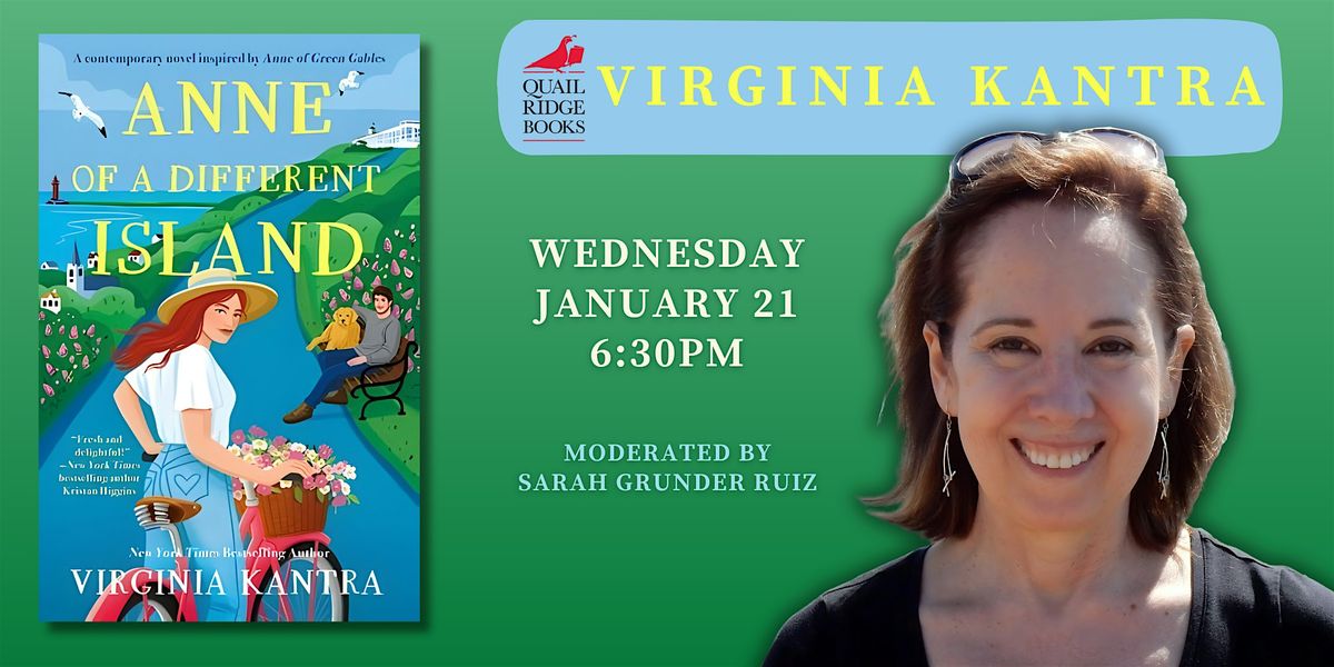 Virginia Kantra | Anne of a Different Island, 21 January | Event in Raleigh | AllEvents