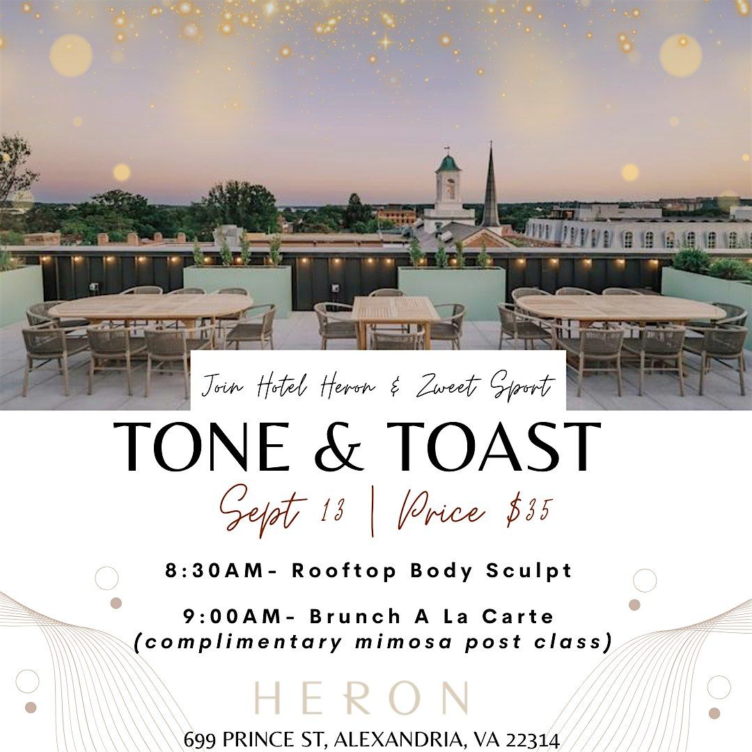 Tone and Toast, 13 September | Event in Alexandria | AllEvents