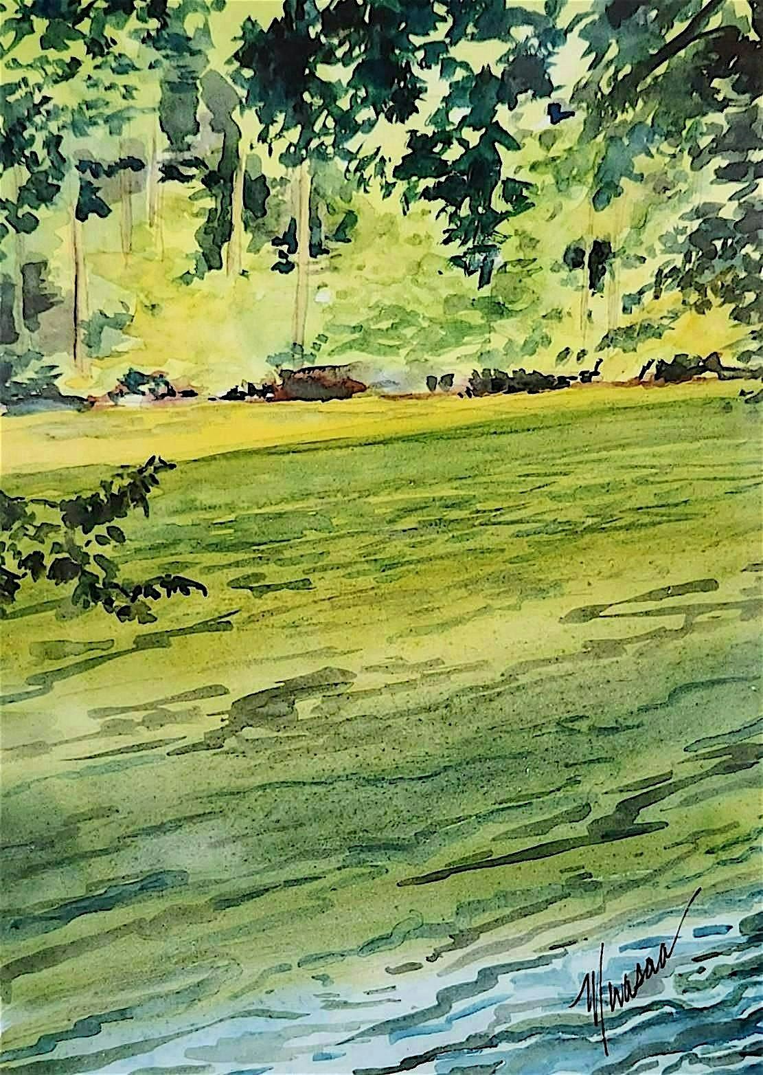 Serene Sunday: Watercolor Series with Mwasaa - Fall Session, 5 October | Event in Atlanta | AllEvents