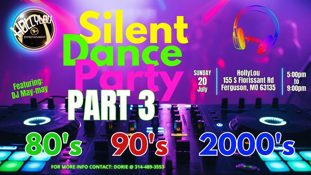 Silent Dance Party: PART 3, 20 July | Event in Ferguson | AllEvents