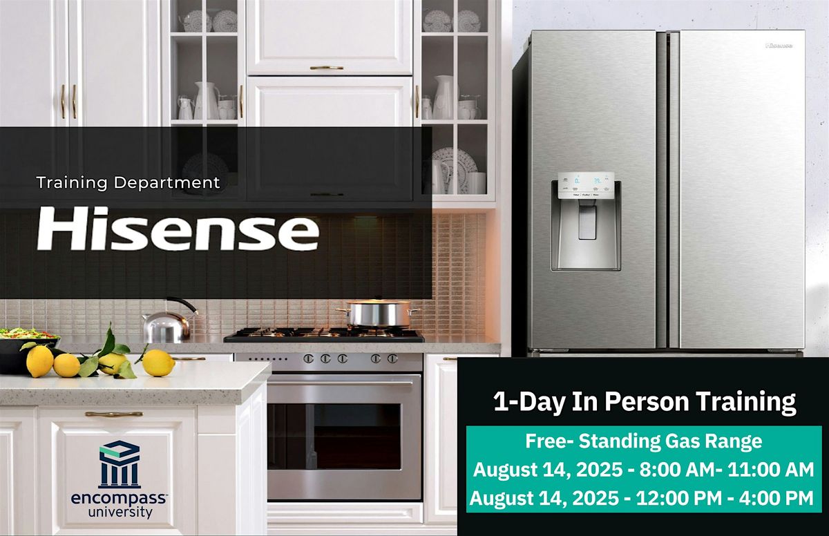 Hisense Free-Standing Gas Range, 14 August | Event in Lewisville | AllEvents