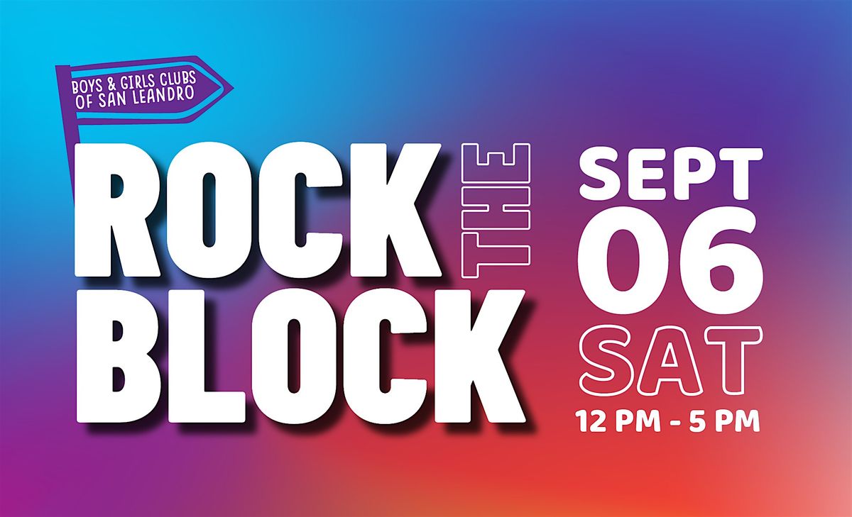 Rock the Block 2025, 6 September | Event in San Leandro | AllEvents