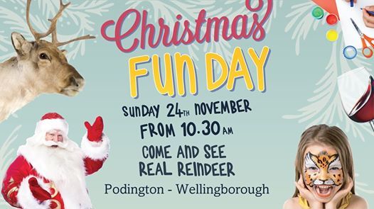 Christmas Fun Day Podington At Cherry Lane Garden Centres