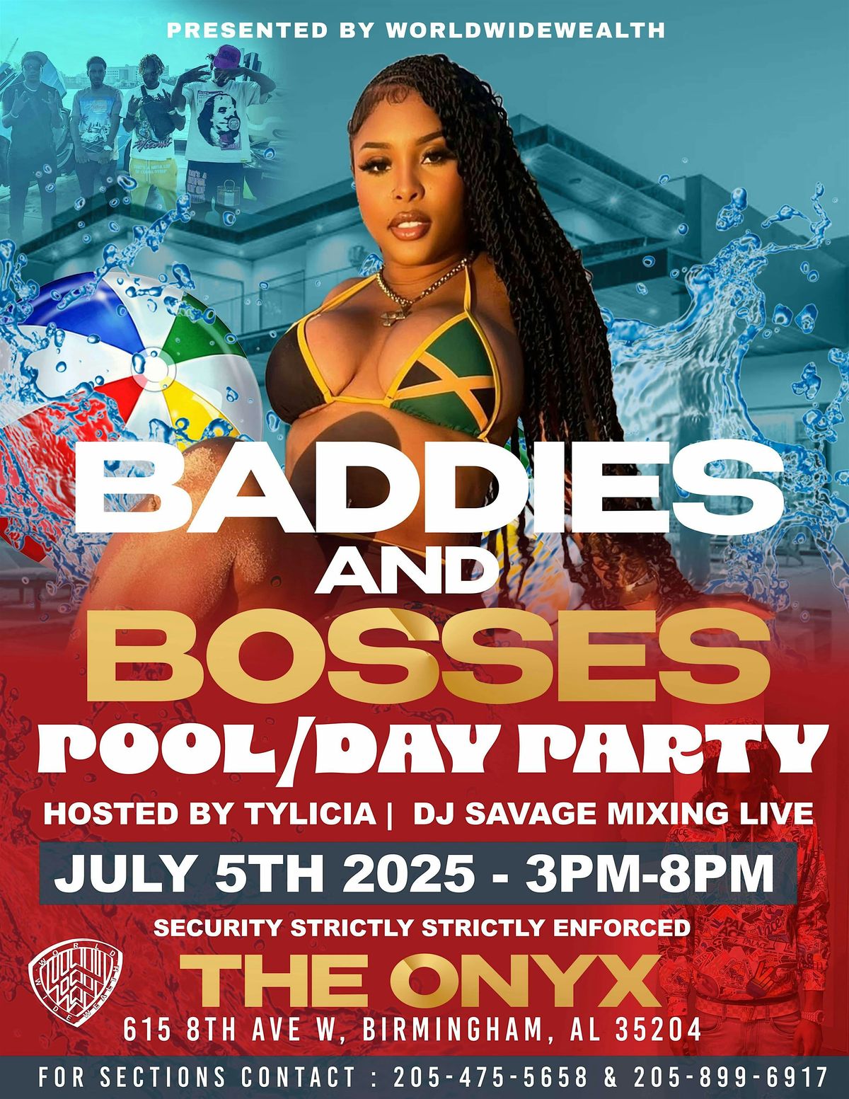 Baddies And Bosses Pool/Day Party, 5 July | Event in Birmingham | AllEvents