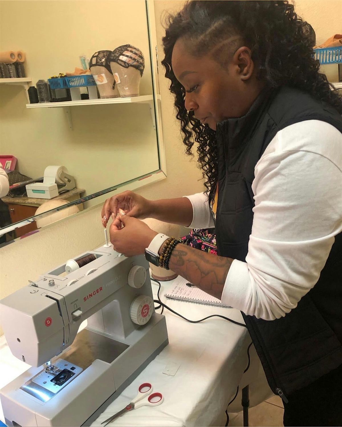 SEWING MACHINE WIG MAKING AND MEDICAL WIG CERTIFICATION CLASS & BONUS CLASS, 20 July | Event in Arlington