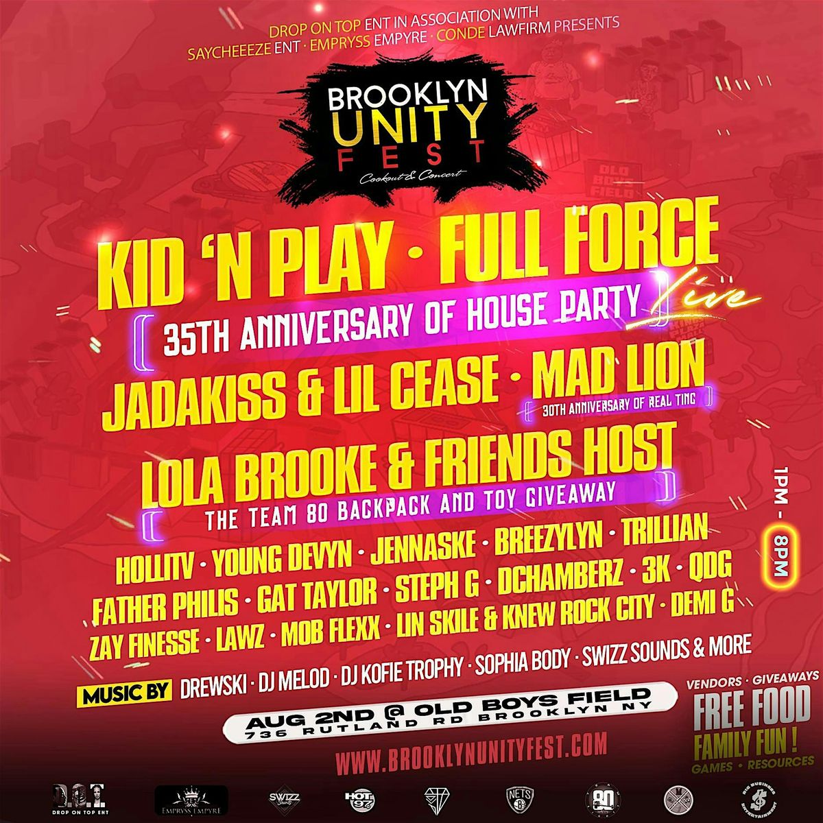 Brooklyn Unity Fest, 2 August | Event in Brooklyn | AllEvents