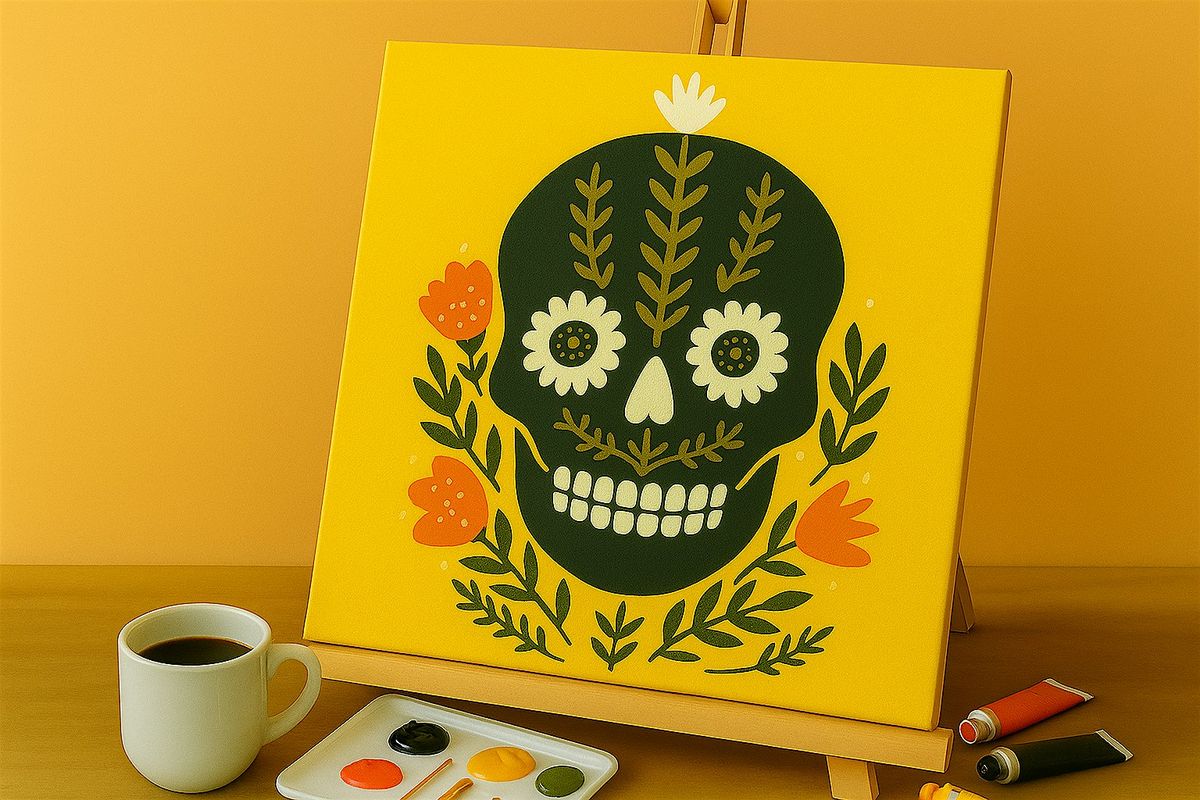 Dia De Los Muertos/Day of the Dead Paint and Sip | Event in Seattle | AllEvents