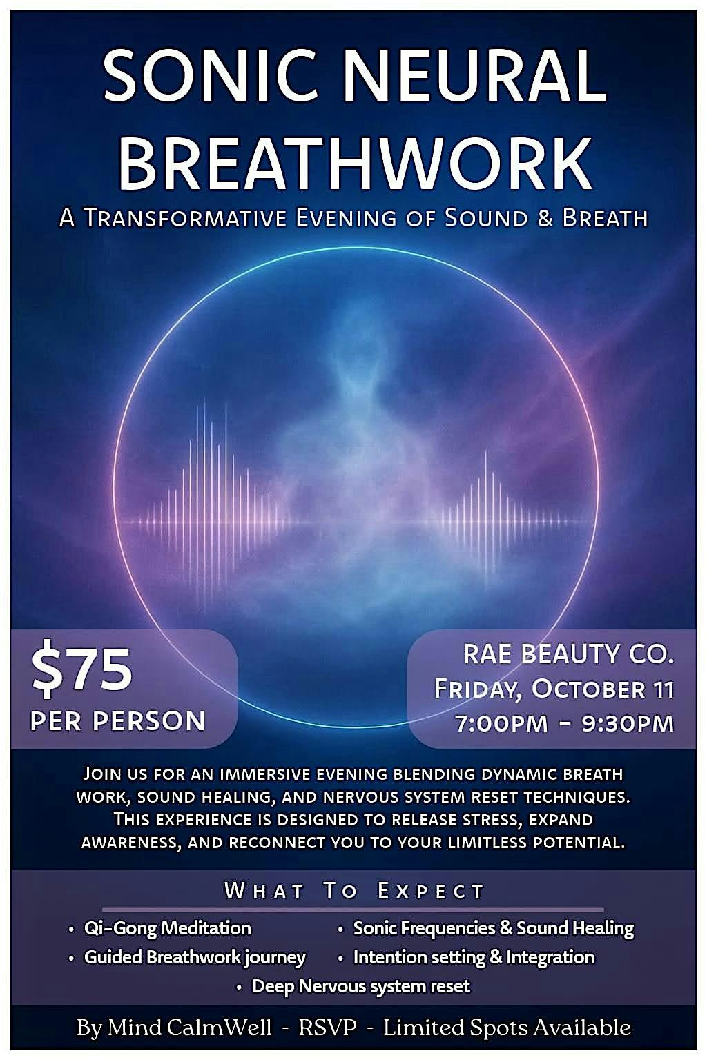 Sonic Neural Breathwork #7 With Eddie Pabon, 11 October | Event in Brooklyn | AllEvents