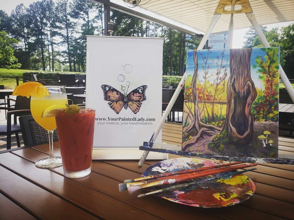 Sip & Paint Parties, Tony Romas Durham, Tony Roma's Durham, Calypso, 17